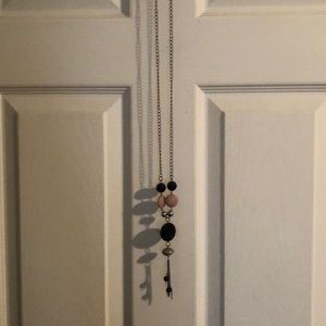 Long chained necklace